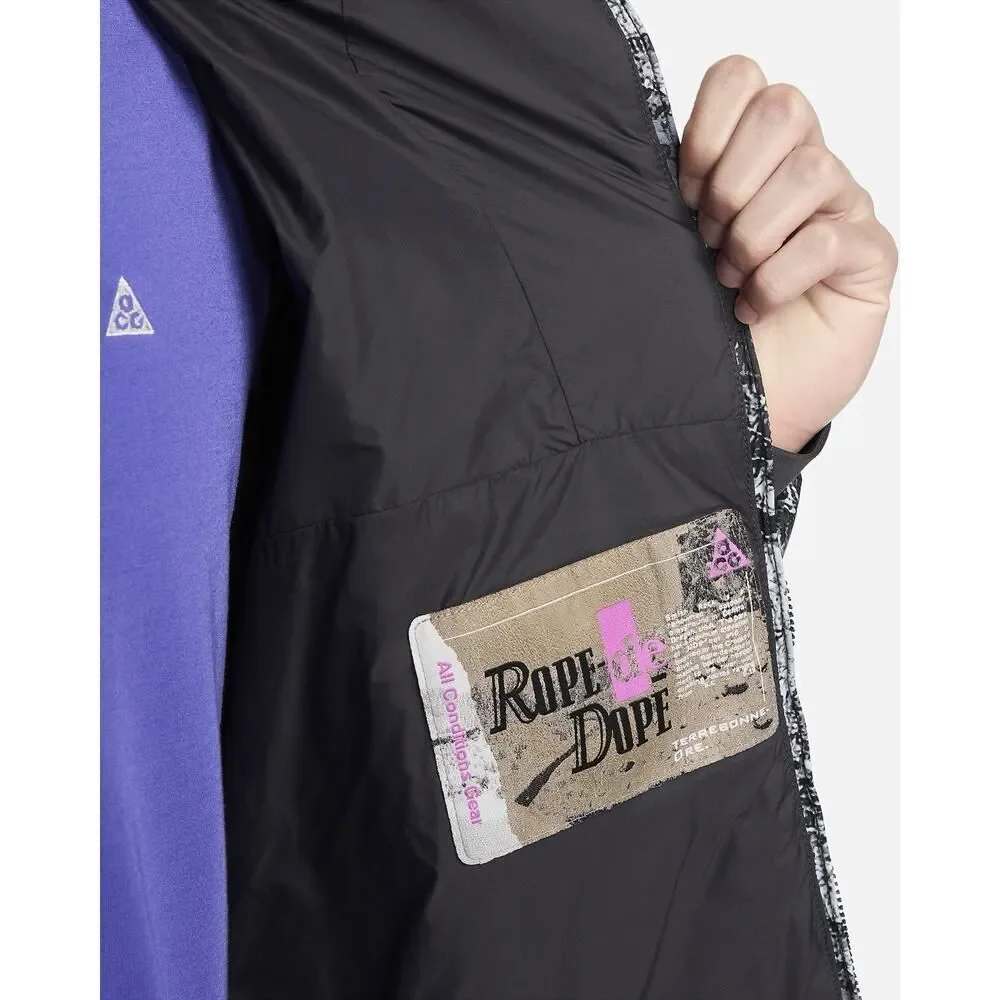 Nike ACG Rope de Dope Therma-Fit Jacket Men 2XL Black/White FN7113-060 NWT